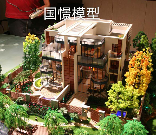 玛曲县建筑模型