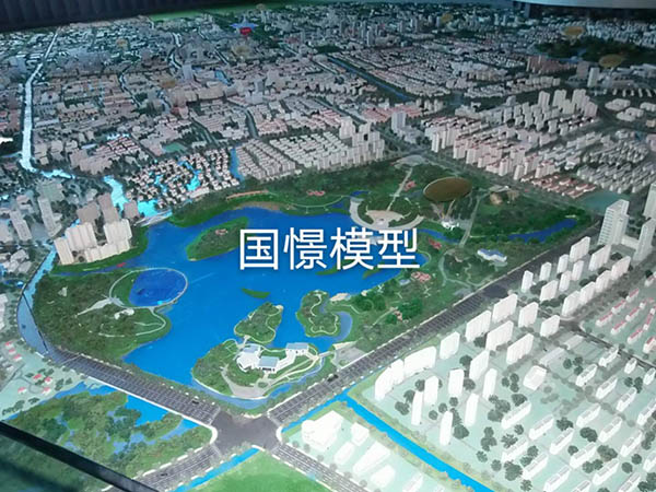 玛曲县建筑模型