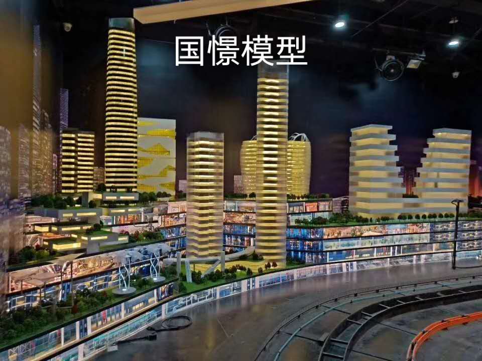 玛曲县建筑模型