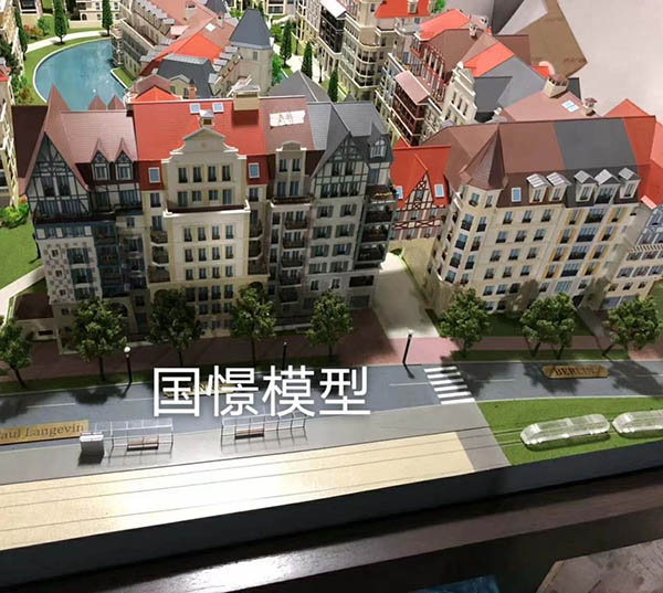 玛曲县建筑模型